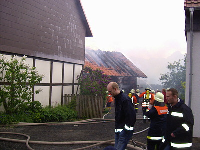 Einmarsch in das Geb�ude